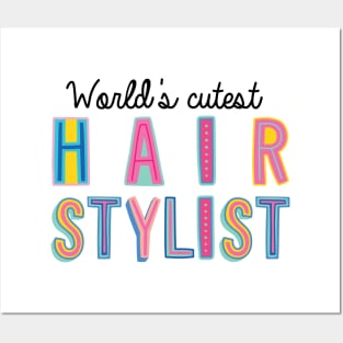 Hair Stylist Gifts | World's cutest Hair Stylist Posters and Art